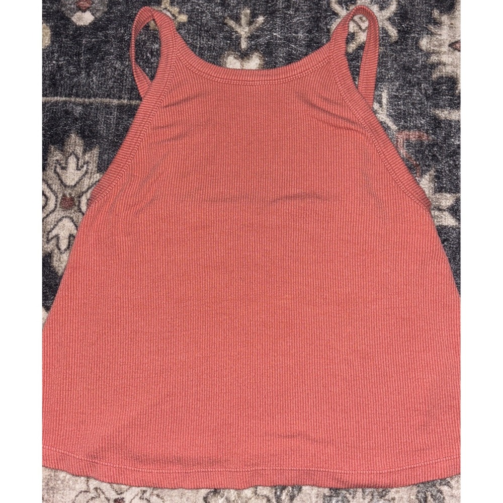 Free People Intimately Ribbed Tank - Rusty Orange Size XS